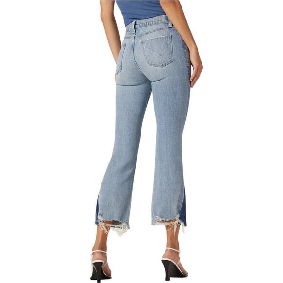 New Women’s Hudson Barbara High-Rise Bootcut Crop Jean Size 33 - Picture 6 of 12